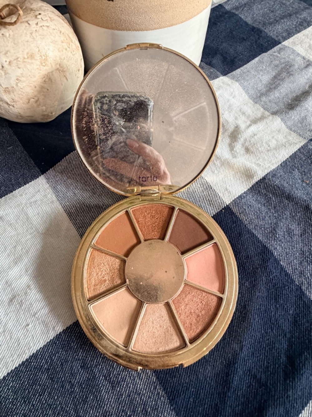 tarte Neutral Peach & Gold Eyeshadow Wheel